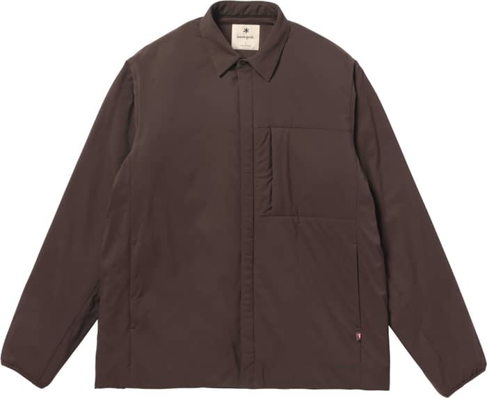 Flexible Insulated Shirt Dark Brown