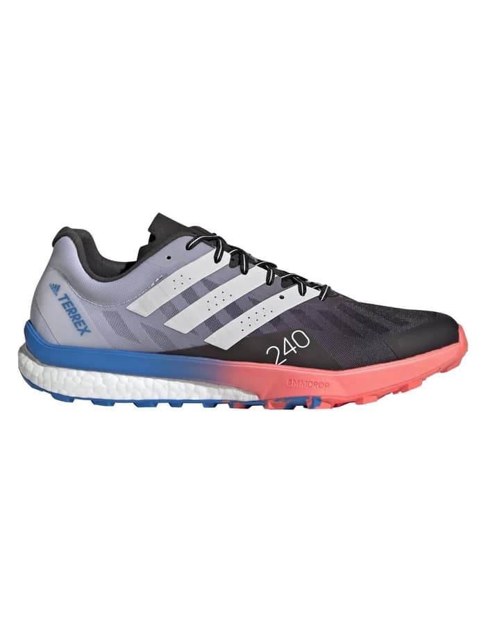 Speed Ultra Black/White/Orange + adidas