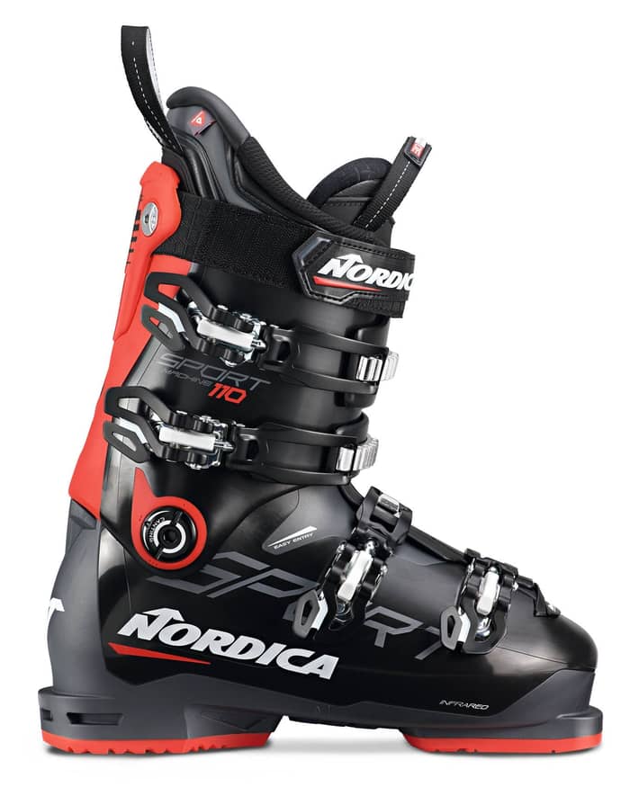 Sportmachine 110 Black/Red/Anthracite + Nordica
