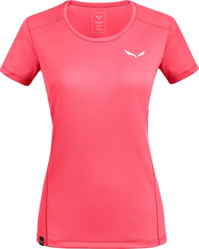 Sporty B 4 Dry W S/S Tee Calypso Coral + Salewa