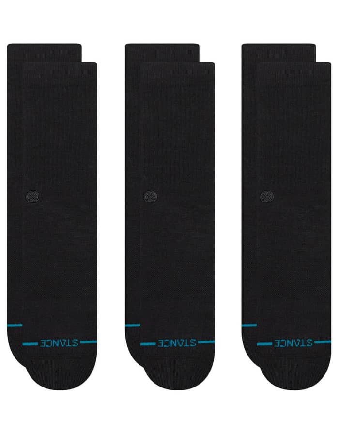 Icon 3 Pack Black/Black