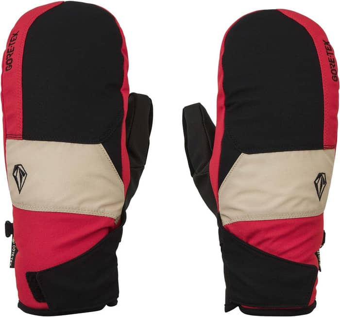 Stay Dry Gore-Tex Mitt Red + Volcom