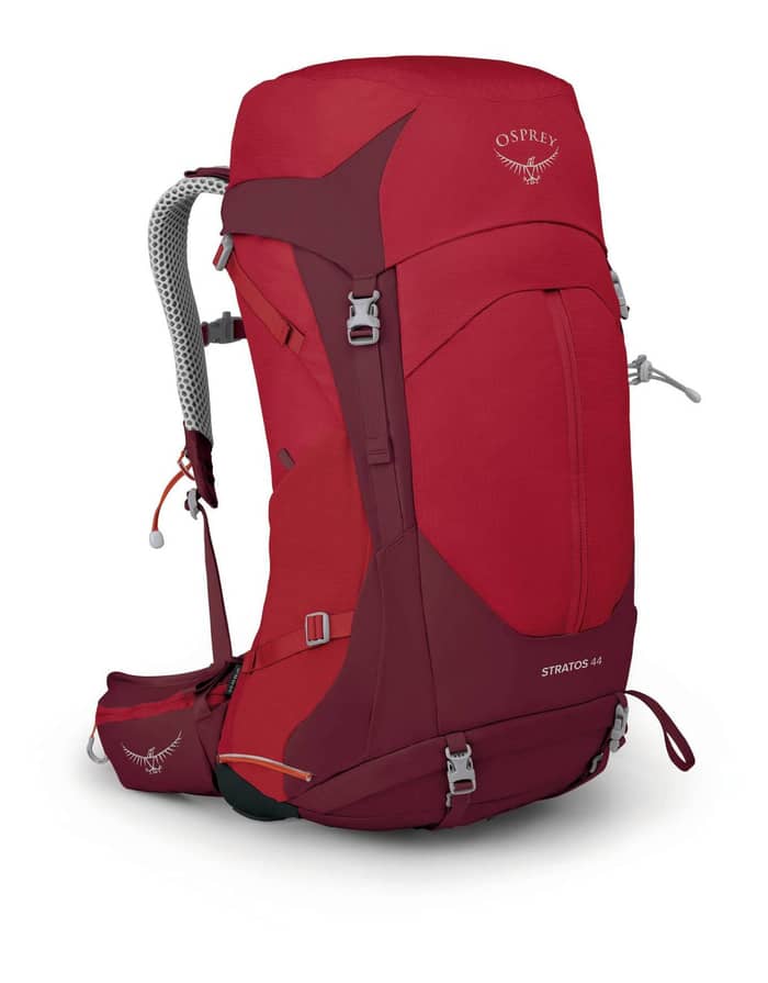 Stratos 44 Poinsettia Red + Osprey