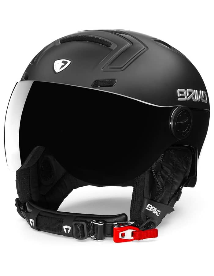 Stromboli Visor 2.0 Shiny Matt Black         + Briko
