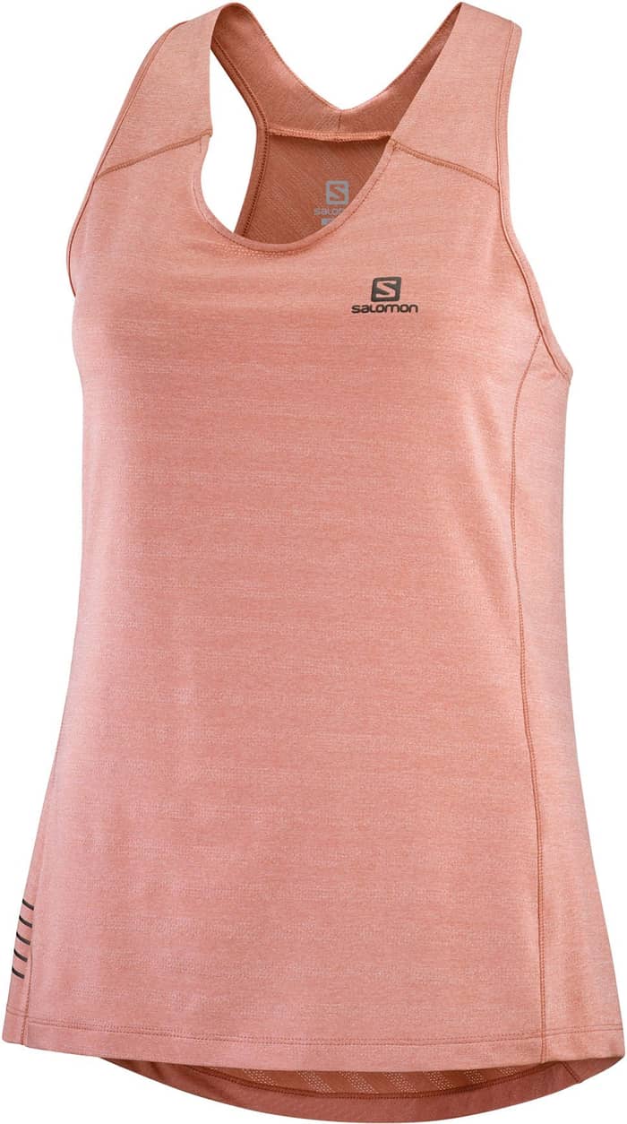 T-Shirt XA Tank W Brick Dust + Salomon