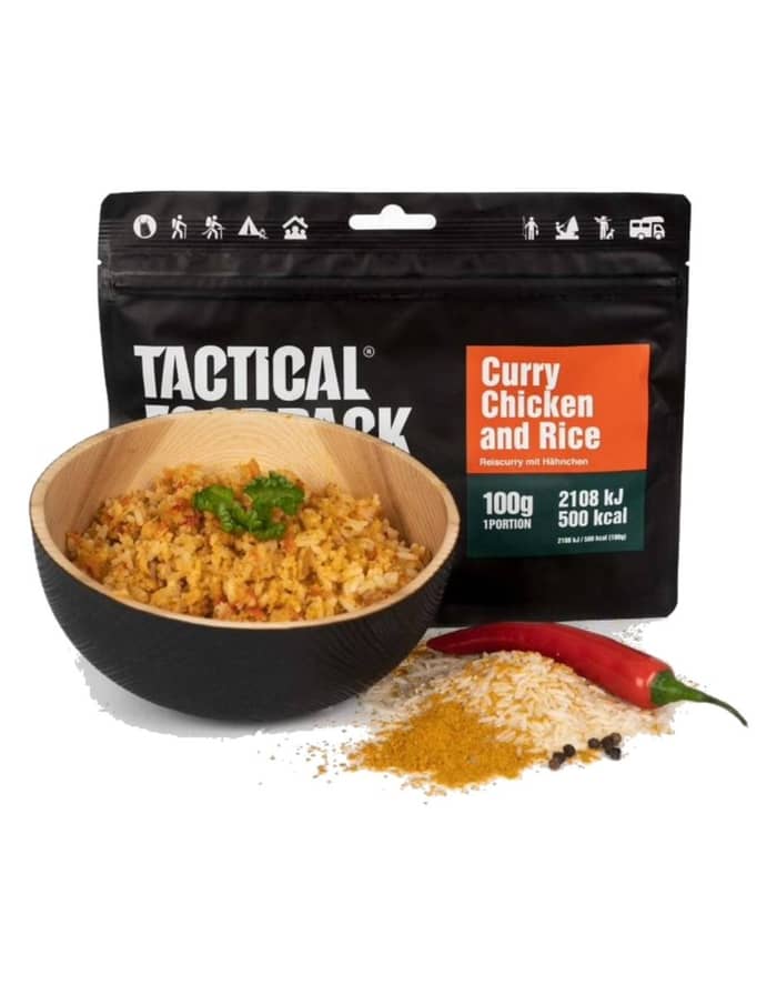 Curry De Poulet Et Riz 100g