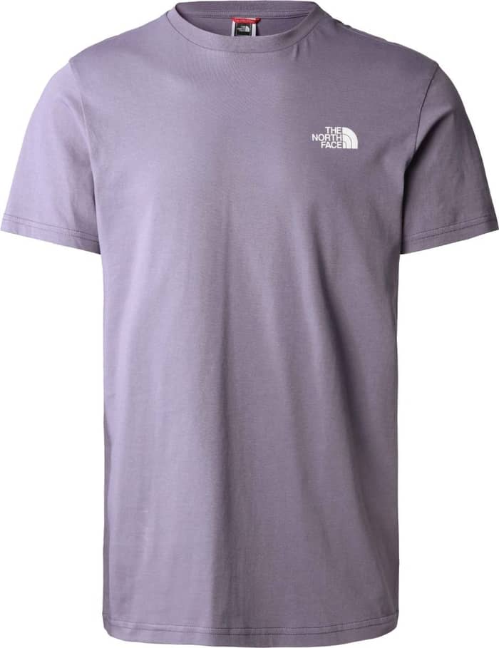 M S/S Simple Dome Tee Lunar Slate