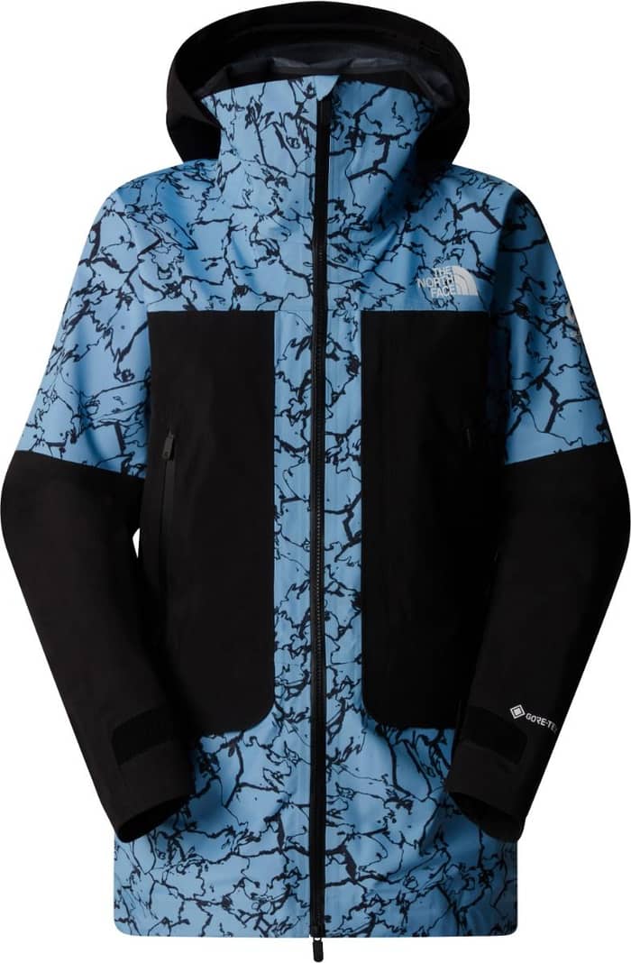 W Summit Verbier Gtx Jacket Cornflower Glacial Frac