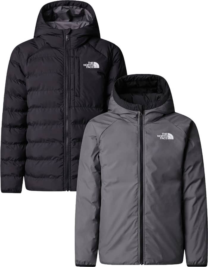 B Reversible Perrito Hooded Jacket TNF Black Smoke