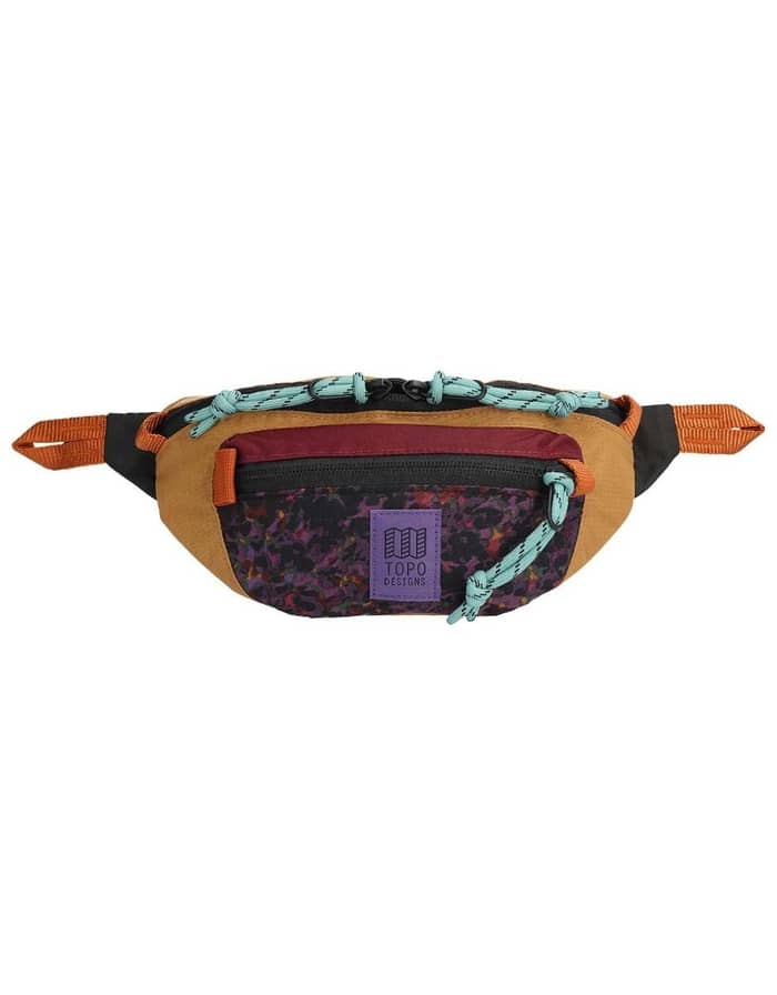 Mountain Waist Pack Printed Khaki Meteor