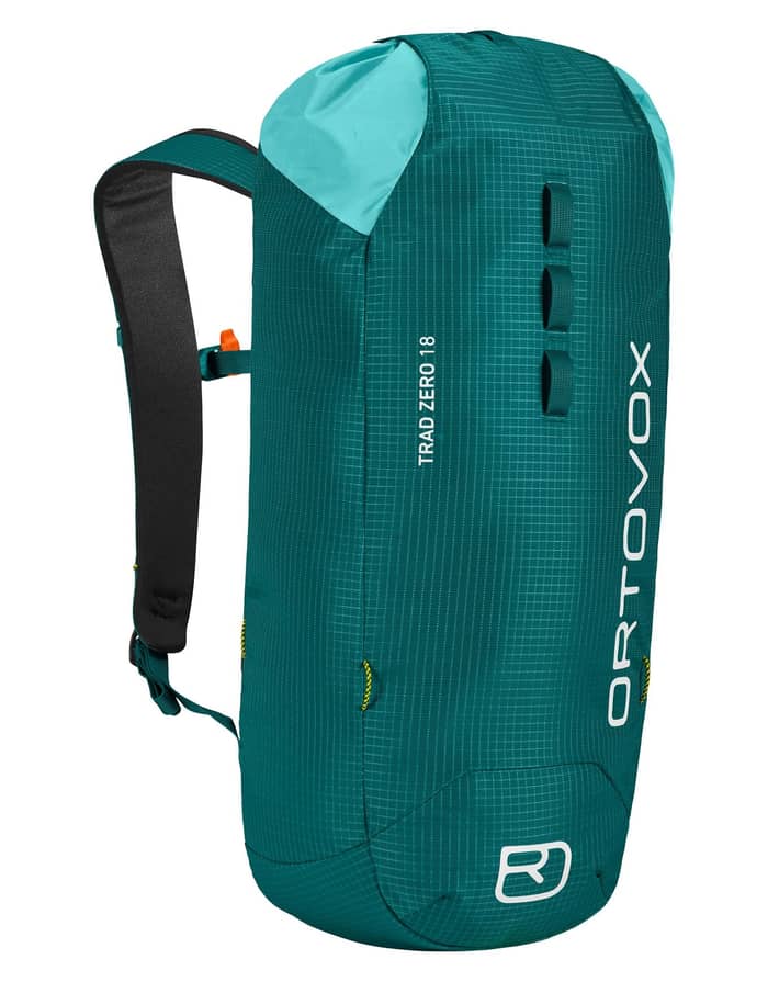 Trad Zero 18 Pacific Green + Ortovox