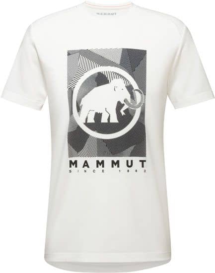 Trovat T-Shirt Men White Prt2 + Mammut