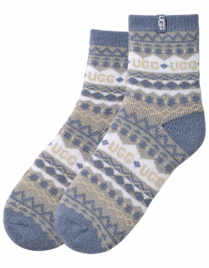 W Cressida Cozy Quarter Sock Grey Heather Multi