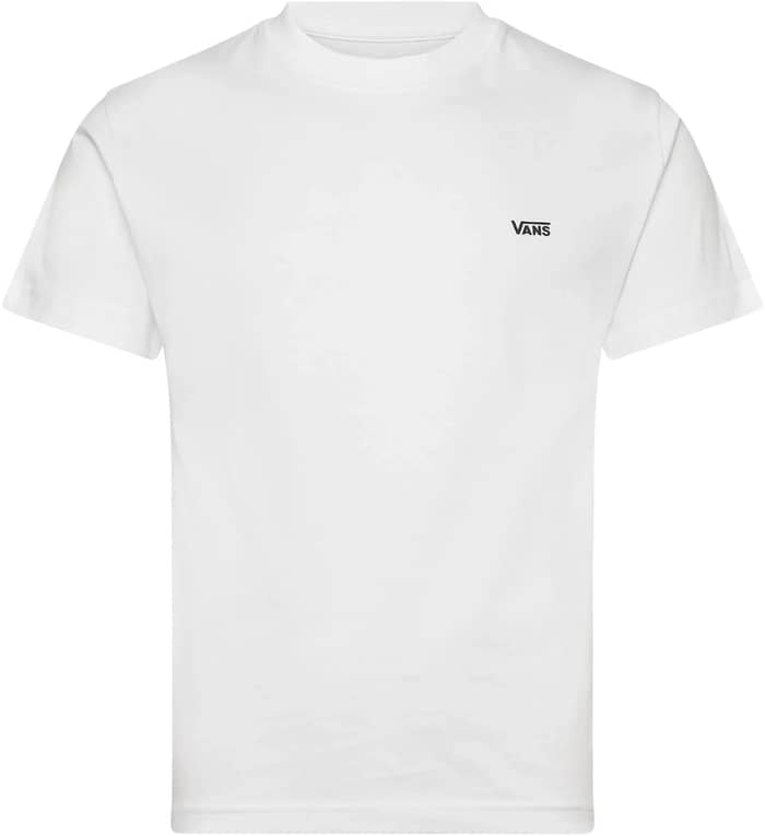 Left Chest SS Tee White