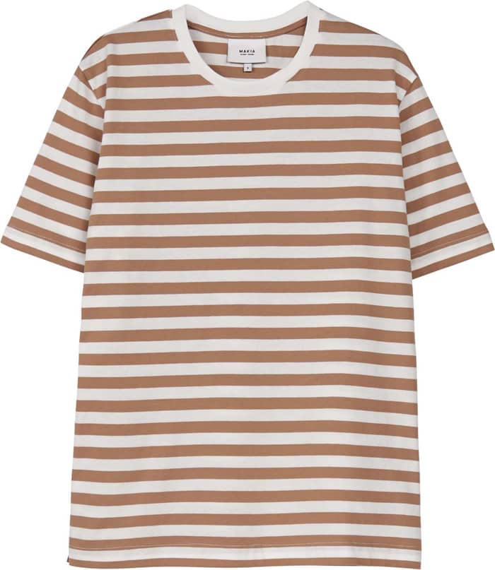 VerkstadT-Shirt Camel-White + Makia Clothing