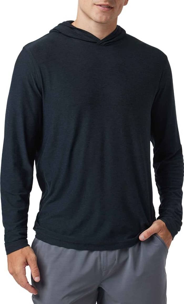 Strato Tech Hoodie M Black Heather