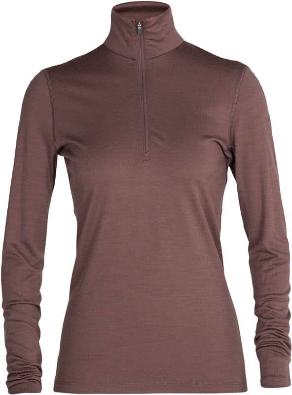 W 200 Oasis LS Half Zip Mink + Icebreaker