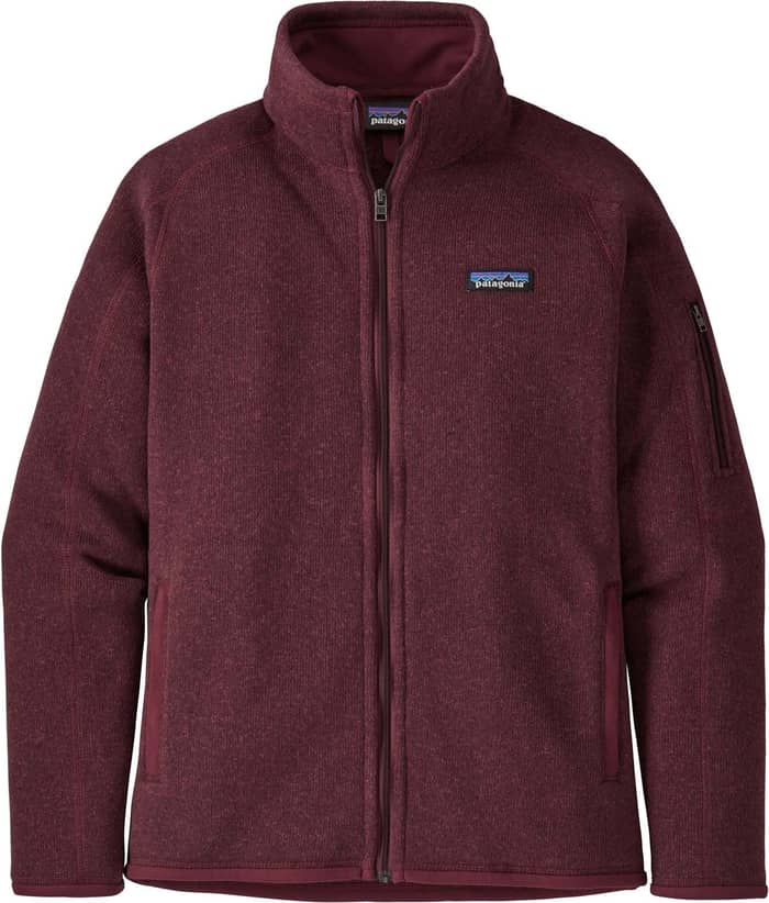 W's Better Sweater Jkt Chicory Red + Patagonia