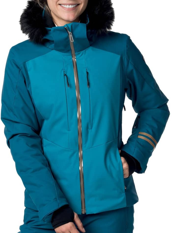 W Ski Jkt Duck Blue  + Rossignol