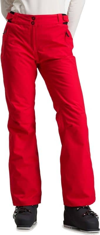 W Ski Pant Sports Red + Rossignol