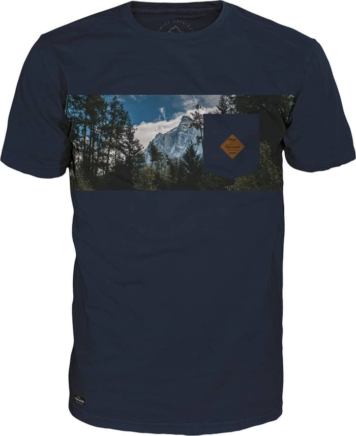 Waldblick T-Shirt Navy + Alprausch