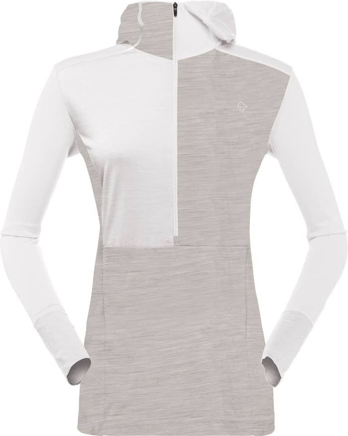Wool Hoodie W's Pure Cashmere + Norrona