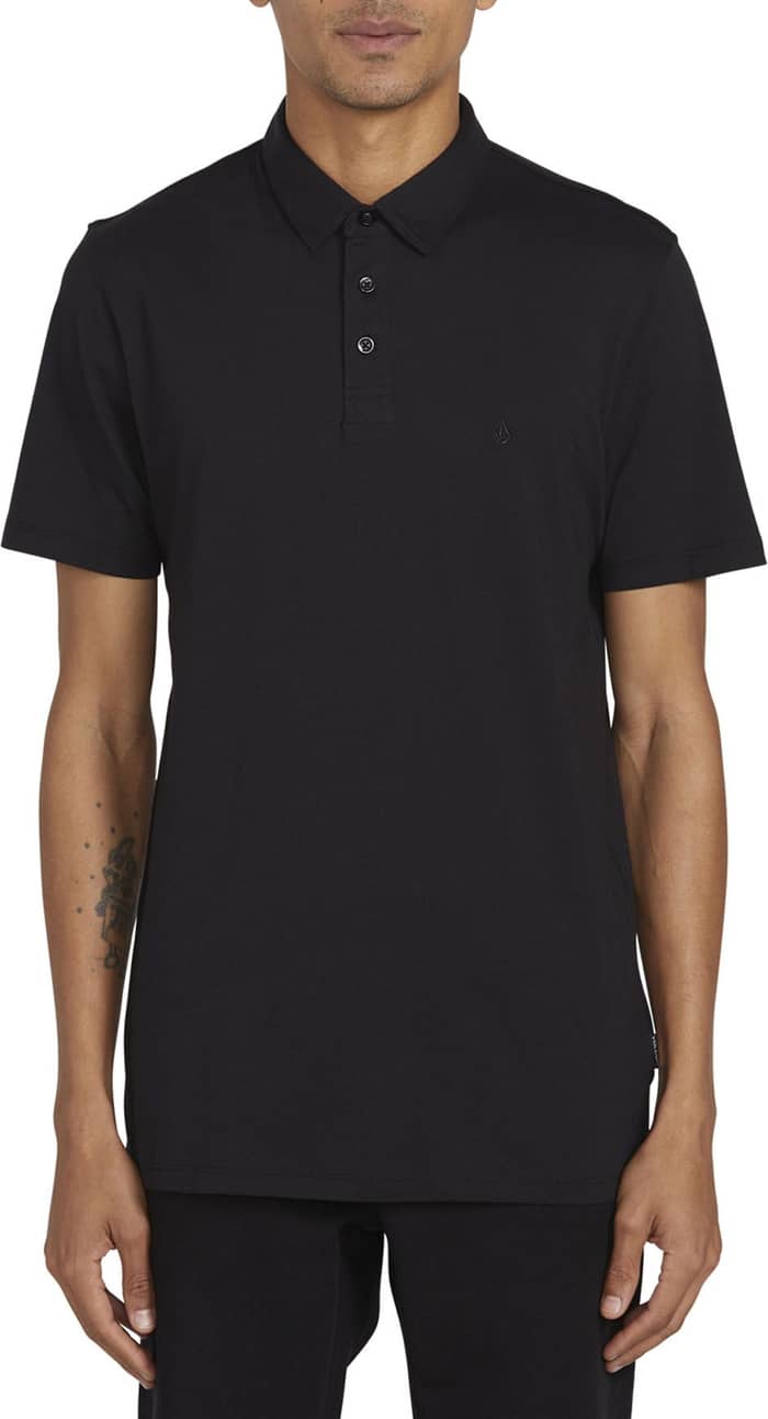 Wowzer Polo SS Black + Volcom