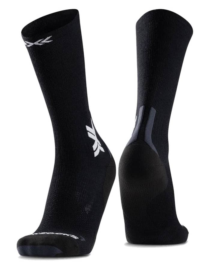 Run Discover Merino Crew X Black/Light Grey