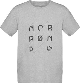 /29 Cotton Slant Logo T-Shirt M's Grey Melange