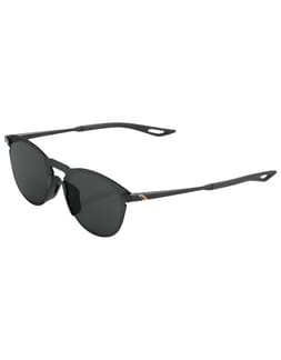 Legere Round - Polished Black - Smoke Lens