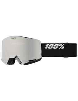 Norg HiPer Goggle Black / Silver - Mirror Silver Lens