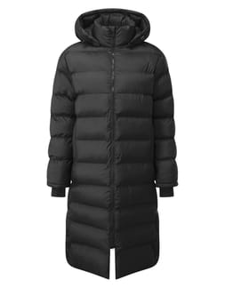 Cloud Shell Long Puffer Meteorite Black