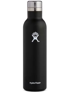25 Oz Wine Bottle Black