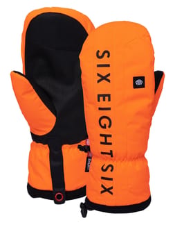 Mns Team Merino Mitt Fluro Orange