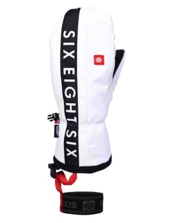 Mns Team Merino Mitt White