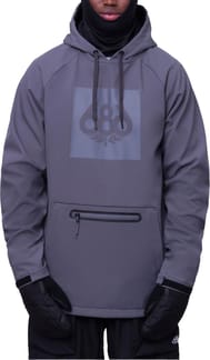 Mens Waterproof Hoody Grey