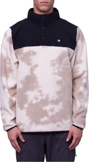 M Tioga Fleece Pullover Dune Print