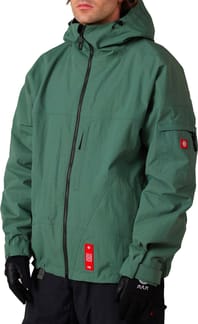 M 686 Dojo Shell Jacket Faded Green Crinkle