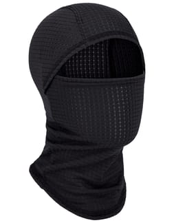 Mission Grid Balaclava Black