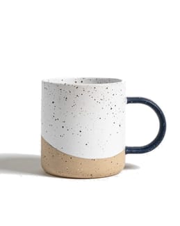 8Oz Ceramic Stoneware Mug White
