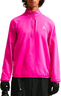 M Nike ACG Wolf Grid HZ Fleece Desert Pink Summit White