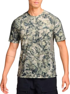 M Nike ACG DF ADV Solar Chase SS Tee Aop Squa Lgt Army Summit Wht
