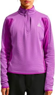W Nike ACG Wolf Grid HZ Fleece Monarch Purple/Bold Berry