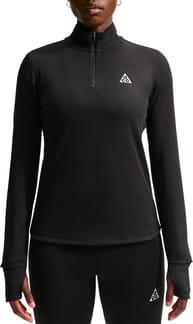 W ACG Trail DF Baselayer LS Top Black/Black