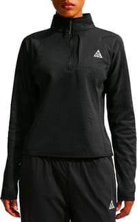 W Nike ACG Wolf Grid HZ Fleece Black/Summit White