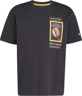 National Geograpic Aeroready F Gfx Tee Black
