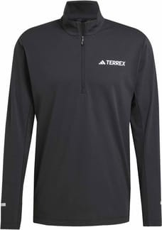 Xperior Half Zip Longsleeve Tee Black