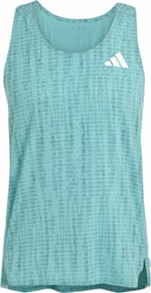 Adizero Singlet M Powder Teal Preloved Teal 
