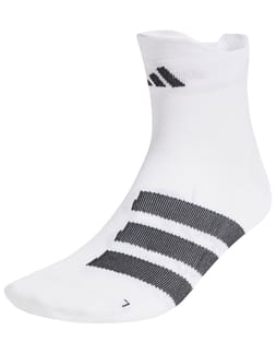 Run Adizero Sock White Black Black