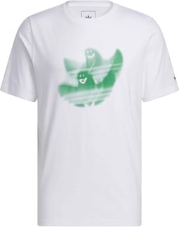 Shmoo Logo SS T BLANC/VERCOU